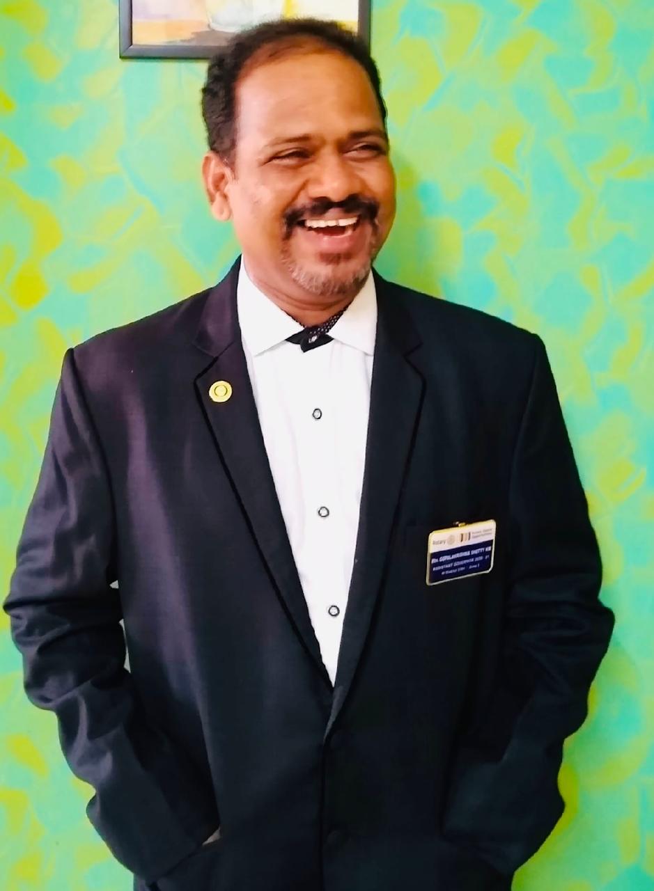 Rtn. MPHF Gopala Krishna Shetty